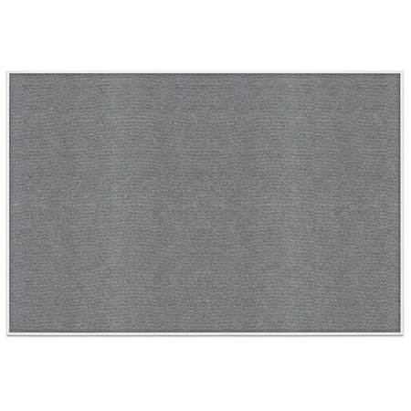 United Visual Products Corkboard, Fabric, 1 Door, Bronze, 24 x 36" UV301-BRONZE-DBURGU